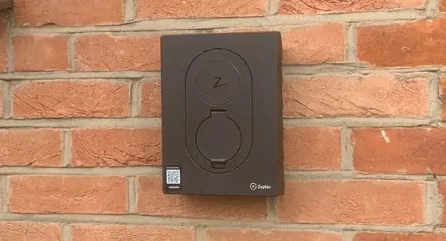 Zaptec EV charger installation - Willox Electrical, worcester