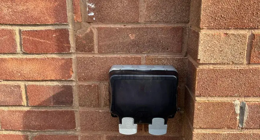 Garden Socket Installation - Willox Electrical, Worcester